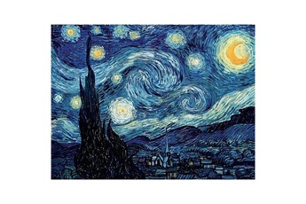 Puzzle Puzzle Michèle Wilson Puzzle d'art en bois 80 pièces Michèle Wilson - Van Gogh : Nuit étoilée
