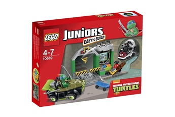 Lego Lego Lego 10669 Juniors : Le repaire des Tortues Ninja