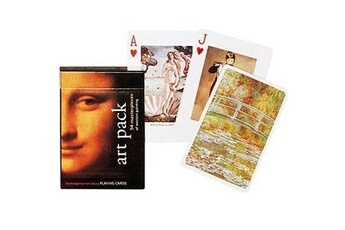 Jeux classiques Piatnik Jeu de 54 cartes Art pack