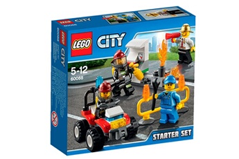 Lego Lego Lego 60088 City : Ensemble de démarrage pompiers