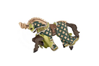 Figurine de collection Papo Figurine Cheval du Maître d'armes dragon