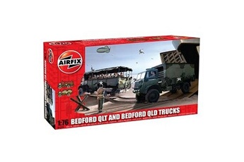 Maquette Airfix Maquettes véhicules militaires : Bedford QLT and Bedford QLD Trucks