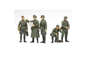 Maquette TAMIYA Figurines 2ème guerre mondiale : etat-major de campagne allemand