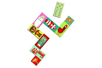 Jeu de stratégie Djeco Domino : Animo-puzzle