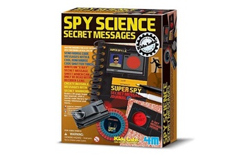 Autre jeux éducatifs et électroniques 4M - Kidz Labs Science de l'espionnage Spy science : Message secret