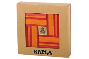 Autres jeux de construction Kapla Kapla 40 planchettes - rouge / orange