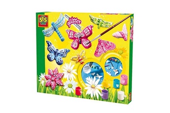 Autre jeux éducatifs et électroniques SES CREATIVE Kit de moulage en plâtre Papillons scintillants