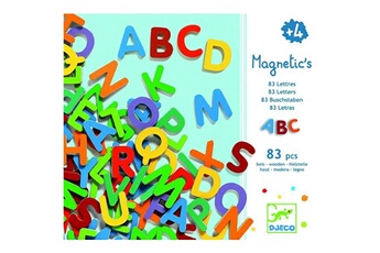 Autre jeux éducatifs et électroniques Djeco Lettres en bois magnétiques