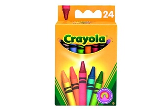 Peinture et dessin (OBS) Crayola Crayons boîte de 24 crayons doux à la cire