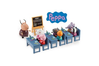 Playmobil GIOCHI PREZIOSI Figurines peppa pig : la classe avec 7 personnes