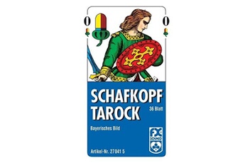 Jeux classiques Ravensburger Jeu de cartes Tarot 36 cartes : Version allemande