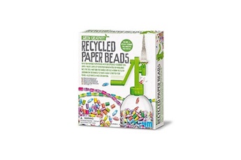 Autre jeux éducatifs et électroniques 4M - Kidz Labs Kit green creativity Perles en papier recyclé