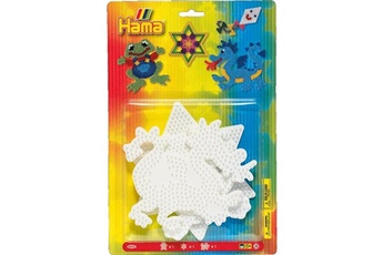 Autres jeux créatifs Hama Plaques pour perles à repasser hama midi : grenouille/etoile/dragon