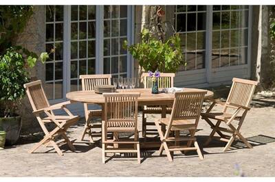 Ensemble Table Et Chaise De Jardin Heaven Ensemble Table Ovale 4