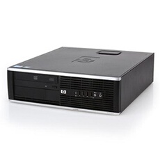 Unité centrale Elite 8100 SFF - Noir - Intel Core i5-650 / 3.2 GHz - RAM 4 Go - HDD 300 Go - DVDRW - Gigabit Ethernet - Windows 7 Professionnel