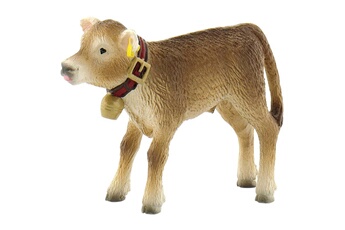 Figurine pour enfant Bullyland Figurine Vache des Alpes : Veau Benni