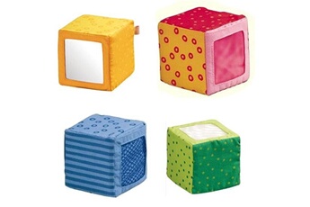 Cubes Haba Cubes d'éveil en tissu