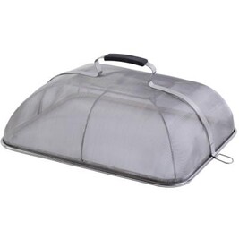 Protecteur d'écran Splatter en Acier Inoxydable Pli en Silicone Acier Mailles Fines,Évite Les éclaboussures,Entretien Pratique Cuisine Friteuse Couvercle Anti-Huile 33 cm de diamètre Protecteur d'écran Splatter en Acier Inoxydable Pli en Silicone Acier Mailles Fines,Évite Les éclaboussures,Entretien Pratique Cuisine Friteuse Couvercle Anti-Huile 33 cm de diamètre