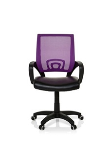fauteuil de bureau hjh office siège de bureau / siège pivotant visto net violet