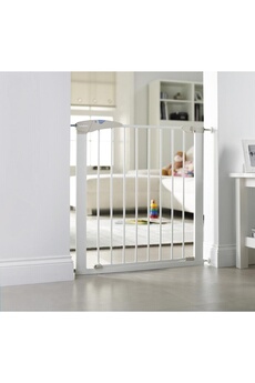 Barrière de sécurité bébé LINDAM Barrière de sécurité Blanche Sure Shut Axis (75 à 82cm)