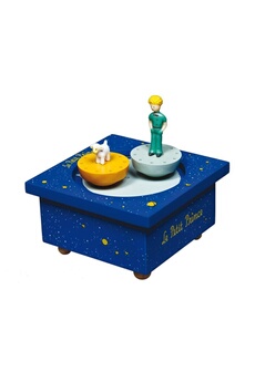 Boite à musique Trousselier Boîte à Musique Magnétique Le Petit Prince bleu jaune