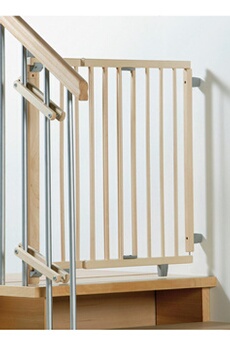 Barrière de sécurité bébé Geuther Barrière de Sécurité Pivotante pour Escalier (70 à 111 cm)