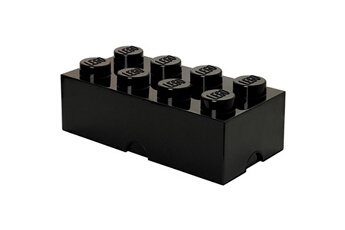 Lego Armoire Brique de rangement 8 plots lego noir