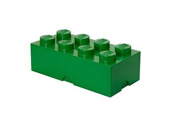 Lego Armoire Brique de rangement 8 plots lego vert foncé