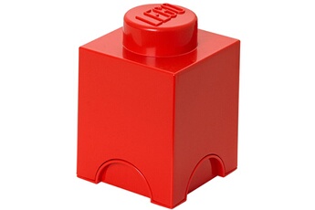 Lego Armoire Brique de rangement 1 plot lego rouge