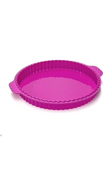 ustensile de cuisine generique lily cook kp5206 moule à tarte silicone rose/bleu/vert 26 x 4 x 26 cm