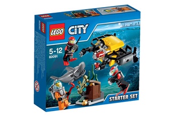 Lego Lego Lego 60091 city : ensemble de démarrage sous-marin