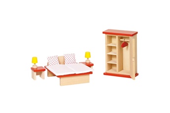 Accessoire poupée Goki Maison de poupées : Mobilier chambre à coucher