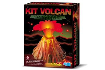 Autre jeux éducatifs et électroniques 4M - Kidz Labs Kit de fabrication : Volcan