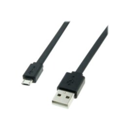 Cavo USB 2.0 da USB-C™ a Micro-B 2.0, nero, Spina USB 2.0 micro (tipo B Cavo USB 2.0 da USB-C™ a Micro-B 2.0, nero, Spina USB 2.0 micro (tipo B