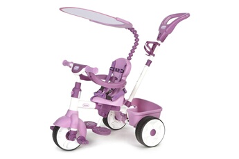 Véhicule à pédale Little Tikes Tricycle évolutif 4 en 1 Rose et violet