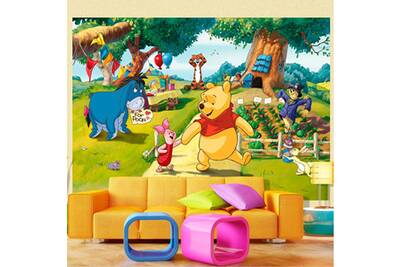 Decoration Enfant Bebegavroche Papier Peint Winnie L 39 Ourson Anniversaire Disney 180x255 Cm Darty Decoration Enfant Bebegavroche Papier Peint Winnie L 39 Ourson Anniversaire Disney 180x255 Cm Darty