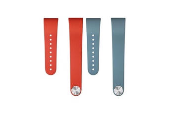 Bijou de déguisement Sony Bracelet silicone sony bleu et rouge taille L pour Sony SmartBand Talk