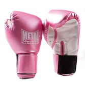 METAL BOXE Gants De Boxe Initiation Enfant – 6 Oz Rose – Mousse Préformée Confortable
