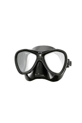 Masque GENERIQUE Seac capri masque de snorkeling adulte noir noir
