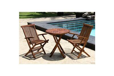 Ensemble Table Et Chaise De Jardin Bois Dessus Bois Dessous Salon