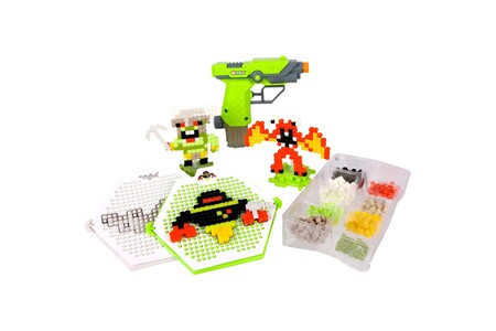 Autres jeux créatifs Kanai Kids Kit de création blaster qixels : pixtolet