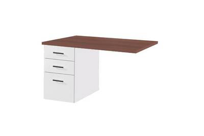 Bureau Maisonetstyles Caisson Sous Retour De Bureau Professionnel 120x30 Cm Coloris Wenge Et Blanc Darty Bureau Maisonetstyles Caisson Sous Retour De Bureau Professionnel 120x30 Cm Coloris Wenge Et Blanc Darty