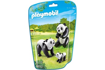 Playmobil PLAYMOBIL Playmobil 6652 - city life : famille de pandas