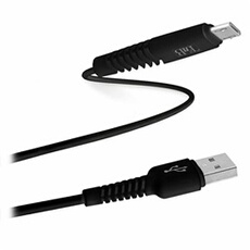 T'nB - Câble de chargement / de données - Micro-USB de type B mâle pour USB mâle - 1 m - noir