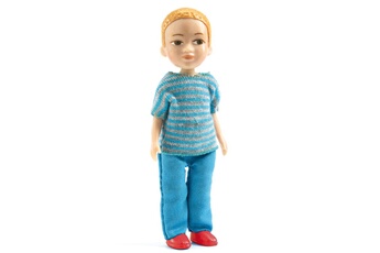 Accessoire poupée Djeco Figurine pour maison de poupées : Victor