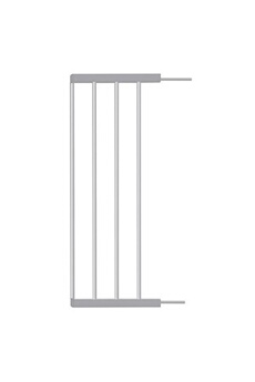 Barrière de sécurité bébé Badabulle Extension 28cm pour barrière easy close grise
