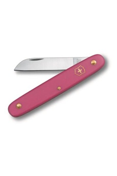 couteau generique couteau de jardin victorinox sur carte, manche 10 cm, rose