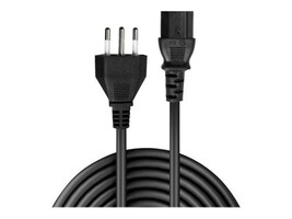 ACT Câble D'Alimentation Pour Appareils à Froid 5m - CEE 7/7 Coudé Vers C13 - Pour PC, Moniteur, Imprimante