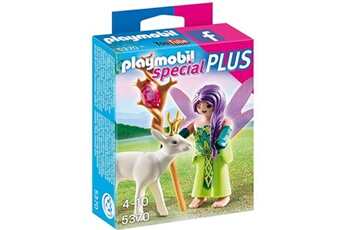 Playmobil PLAYMOBIL Playmobil 5370 : spécial plus : fée avec chevreuil enchanté