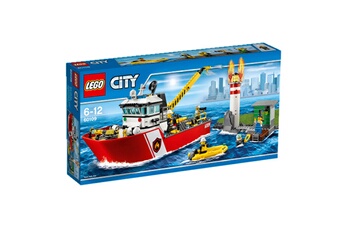 Lego Lego Lego 60109 city : le bateau des pompiers